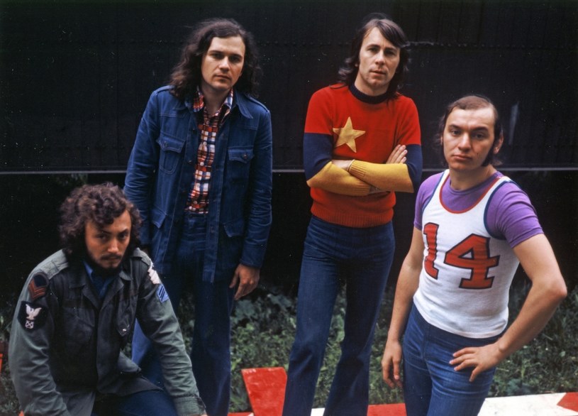 Zespół Test w 1974 roku, Darek Kozakiewicz pierwszy z prawej, obok niego Wojciech Gąssowski /Marek Karewicz /Agencja FORUM