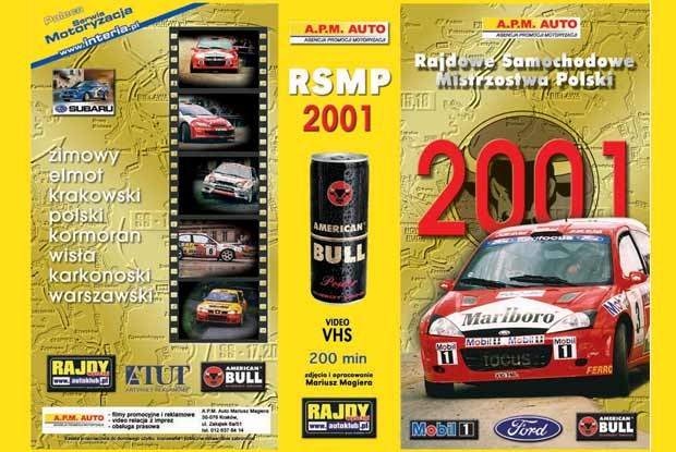 Zestaw dwóch kaset z podsumowaniem sezonu rajdowego 2001 był nagrodą w styczniu (kliknij) /INTERIA.PL
