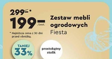 Zestaw mebli ogrodowych taniej w Biedronka Home! /Biedronka /INTERIA.PL