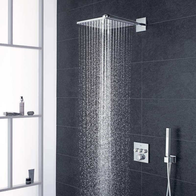 Zestaw prysznicowy podtynkowy w nowoczesnym stylu. Seria Grohtherm Smartcontrol, Grohe / pixabay.com /.
