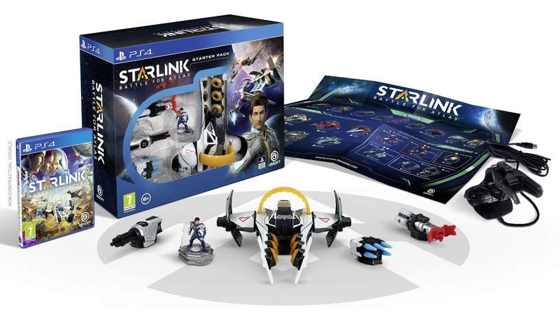 Zestaw startowy Starlink w wersji na konsolę PlayStation 4 /materiały prasowe