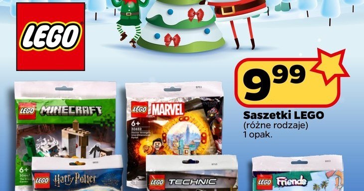 Zestawy klocków Lego w atrakcyjnych cenach Netto  /Netto /INTERIA.PL