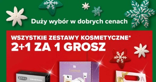 Zestawy kosmetyczne 2+1 za 1 grosz /Carrefour Polska /INTERIA.PL