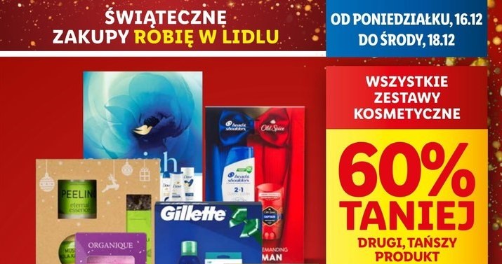 Zestawy kosmetyczne 60% taniej w Lidlu! /Lidl /INTERIA.PL