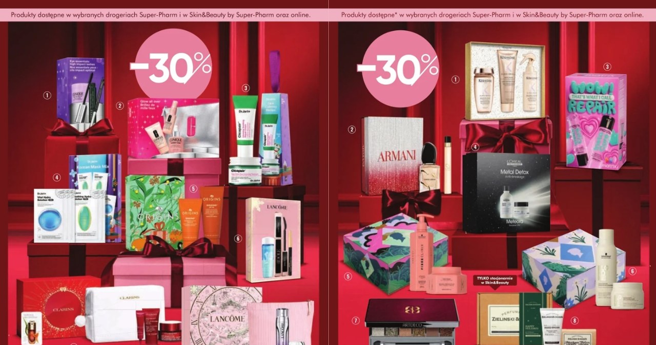 Zestawy kosmetyków w Super-Pharm 30% taniej /Super-Pharm /INTERIA.PL