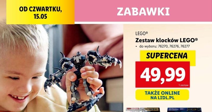 Zestawy LEGO na Dzień Dziecka w Lidlu /Lidl /INTERIA.PL