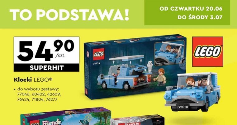 Zestawy LEGO w atrakcyjnych cenach znów w Biedronce! /Biedronka /INTERIA.PL