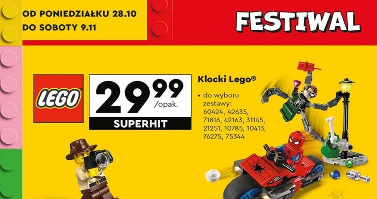 Zestawy LEGO za 29,99 zł /Biedronka /INTERIA.PL