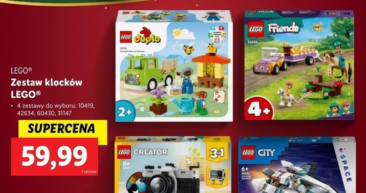 Zestawy LEGO za 59,99 zł w Lidlu /Lidl /INTERIA.PL