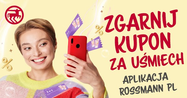 Zgarnij kupon za uśmiech w Rossmannie! /Rossmann /INTERIA.PL