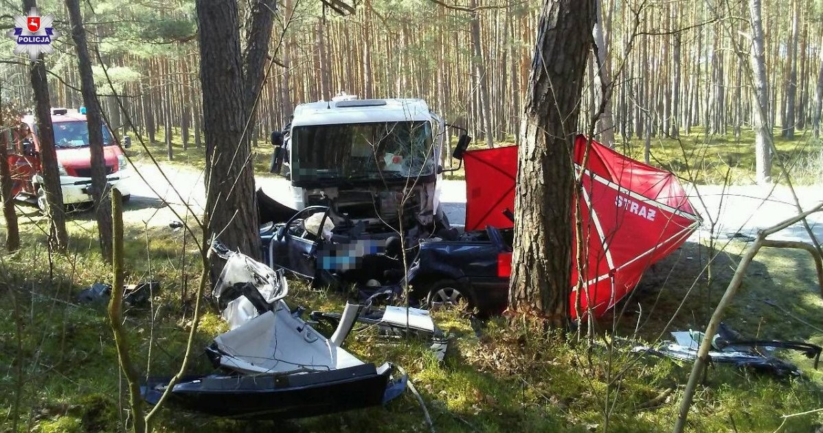 Zginęły trzy osoby, kierowca przeżył... /Policja