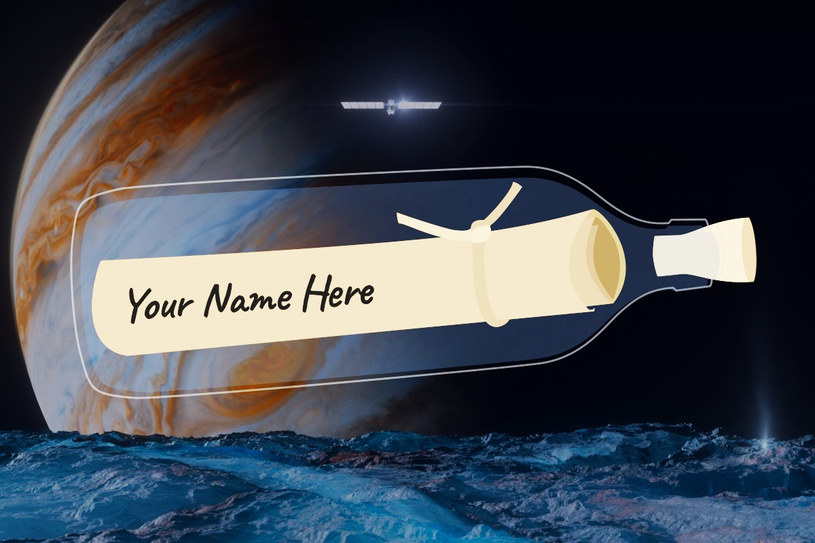 Zgłoszenia zbierane są do końca roku /Message in a bottle /NASA