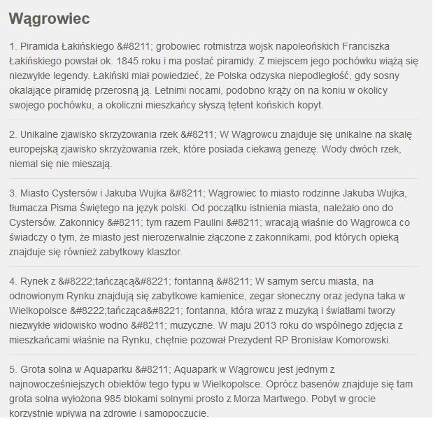 Zgłoszenie Wągrowca /RMF FM