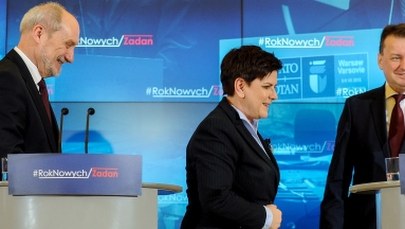 Zgodna opinia premier i szefów MON i MSWiA: "Ucho prezesa" zabawne