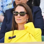 Zgromadzeni na Wimbledonie patrzyli tylko na nią. Księżna Kate oszałamia