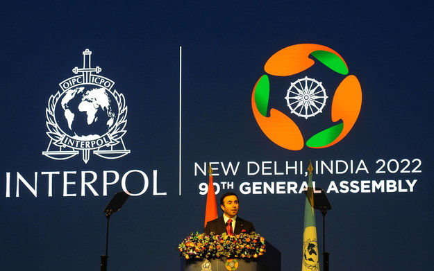 Zgromadzenie Ogólne Interpolu w indyjskim New Delhi /MANISH JAIN /PAP/EPA