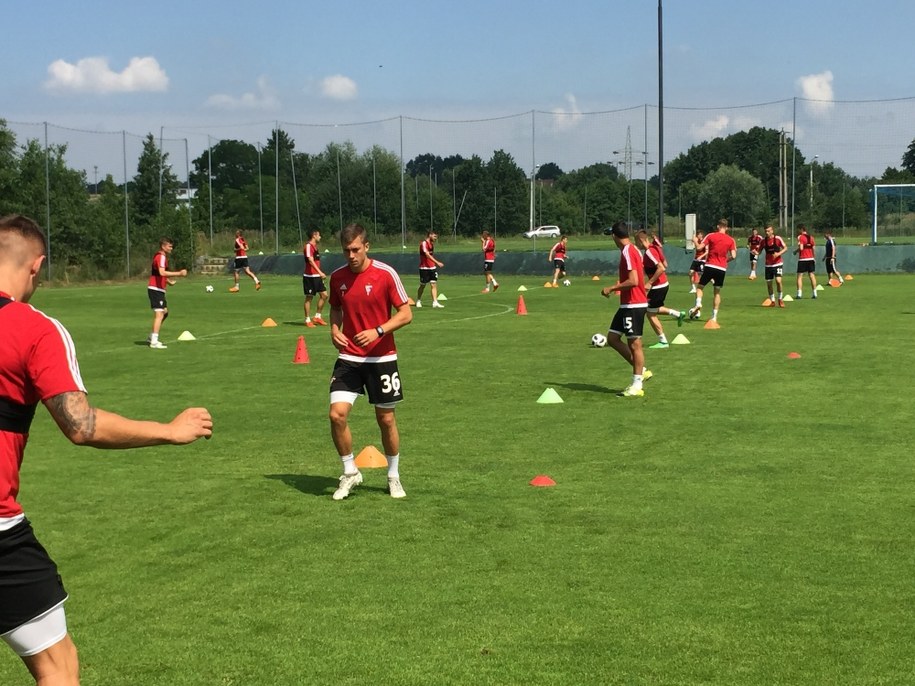 Zgrupowanie Górnika Zabrze w Wodzisławiu Śląskim /Wojciech Marczyk /RMF FM