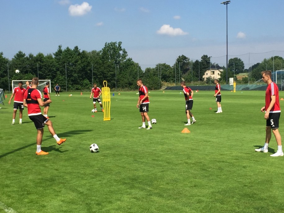 Zgrupowanie Górnika Zabrze w Wodzisławiu Śląskim /Wojtek Marczyk /RMF FM