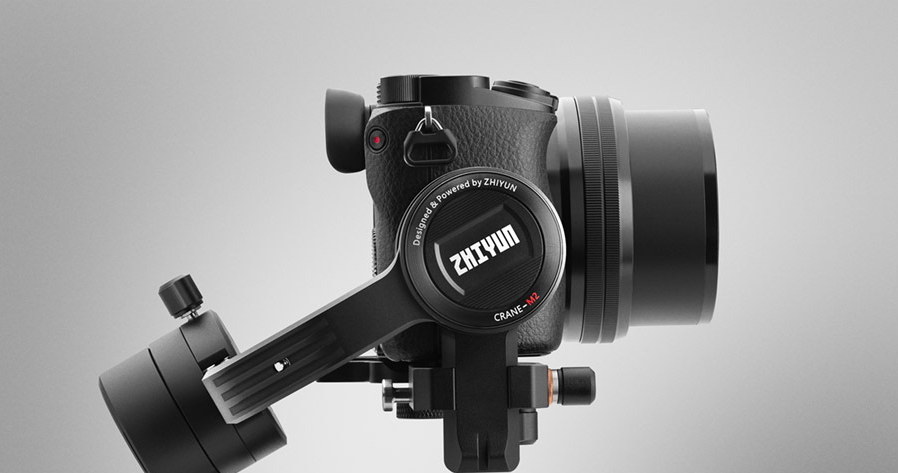 Zhiyun Crane M2 z zamontowanym aparatem /materiały prasowe