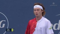 Zhizhen Zhang - Andrey Rublev. Skrót meczu. WIDEO