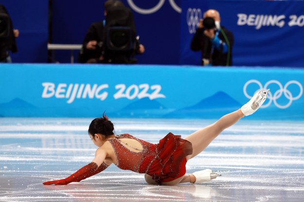 Zhu Yi podczas igrzysk olimpijskich w Pekinie / 	FAZRY ISMAIL    /PAP/EPA