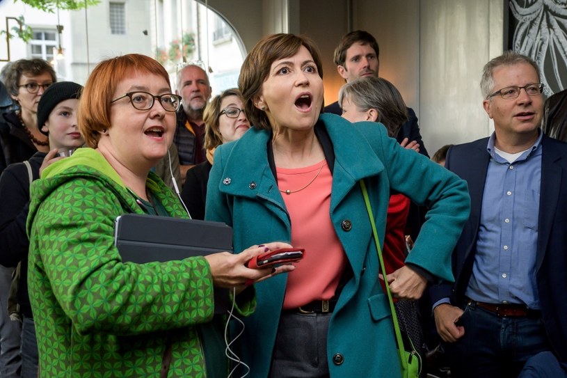 Zielona Partia Szwajcarii będzie czwartą siłą w parlamencie /FABRICE COFFRINI / AFP /AFP