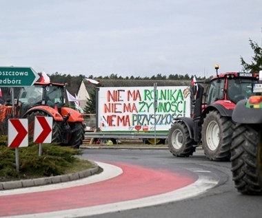 Zielone miasteczko rolników w Nagłowicach. Protest ma potrwać do końca tygodnia