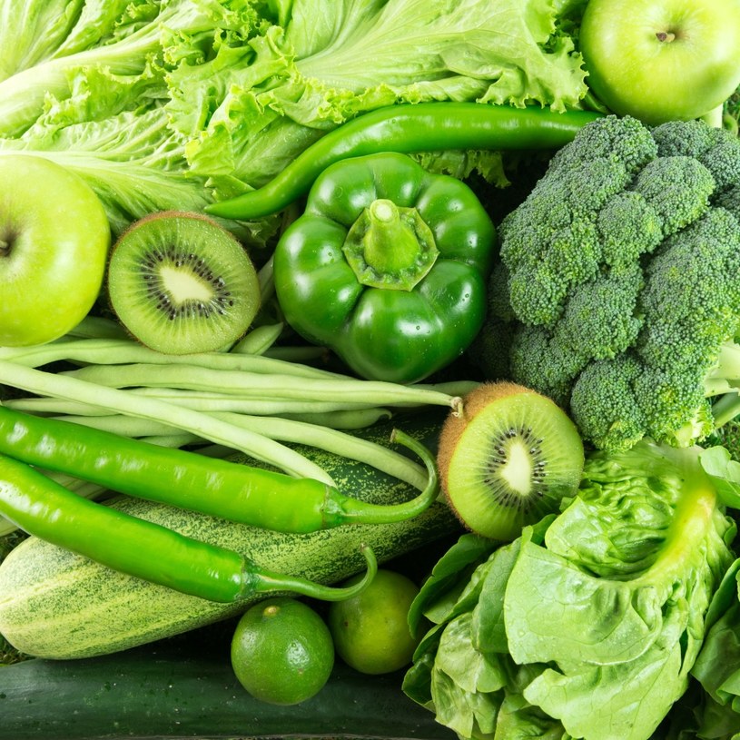 Zielone warzywa i owoce /123RF/PICSEL