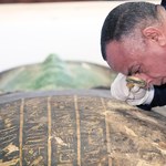 "Zielony sarkofag" wrócił do Egiptu. Został skradziony z antycznej nekropolii