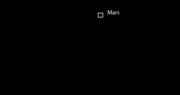 Ziemia i Mars w obiektywie sondy LRO. /NASA