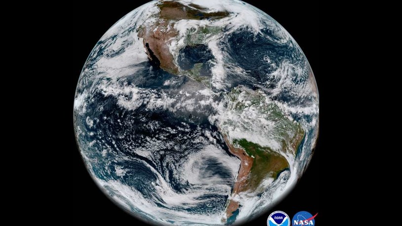 Ziemia widziana przez GOES-17 /NASA