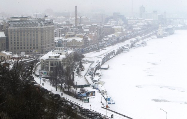 Zima na Ukrainie /SERGEY DOLZHENKO /PAP/EPA