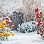 ogród Zima to nie tylko piękne widoki. Śnieg może też szkodzić roślinom