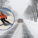 Zima w Beskidach. Trudne warunki na drogach, świetny start sezonu narciarskiego