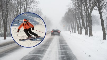 Zima w Beskidach. Trudne warunki na drogach, świetny start sezonu narciarskiego