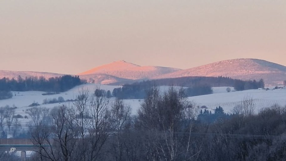 Zima w Kamiennej Górze na Dolnym Śląsku /Gorąca Linia RMF FM