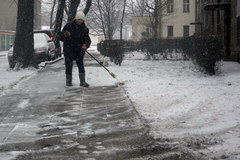 Zima w Katowicach w Wielki Piątek [ZDJĘCIA]