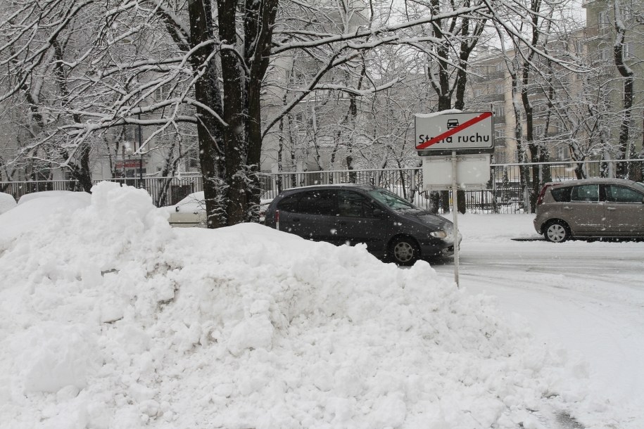 Zima w Krakowie /Jacek Bednarczyk /PAP