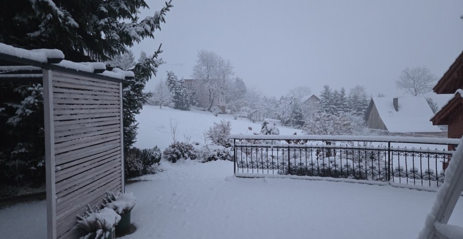 Zima w Limanowej (woj. małopolskie); zdjęcie nadesłane przez słuchaczkę /Gorąca Linia RMF FM