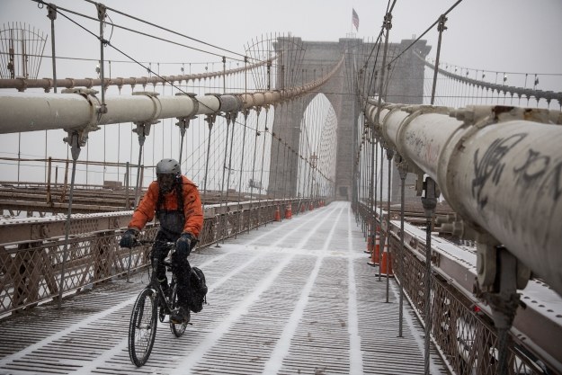 Zima w Nowym Jorku /AFP