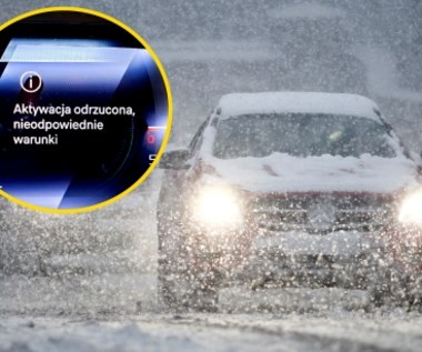Zima wyłącza systemy bezpieczeństwa w samochodach. Jak sobie poradzić?