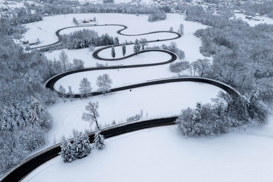 Zima zaatakowała Podkarpacie /Darek Delmanowicz /PAP