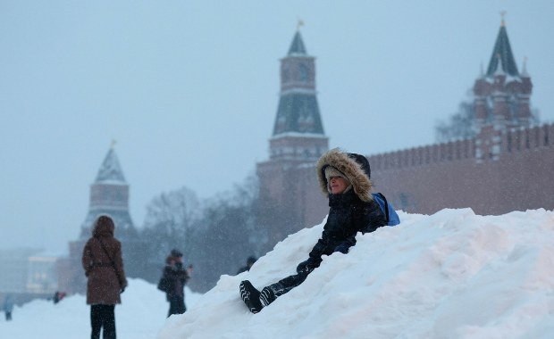 Zima zaskoczyła Rosjan. Moskwa zakopana pod warstwą śniegu