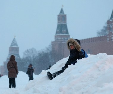 Zima zaskoczyła Rosjan. Moskwa zakopana pod warstwą śniegu