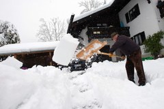 Zima zaskoczyła także mieszkańców Niemiec i Szwajcarii