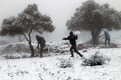 Zima zawitała na Bliski Wschód