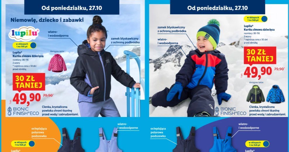 Zimowa kolekcja dla najmłodszych w Lidlu /Lidl /INTERIA.PL
