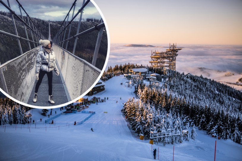 Zimowe atrakcje Czech nie ograniczają się do nart. U południowego sąsiada można również odbyć... spacer w chmurach /archiwum prywatne