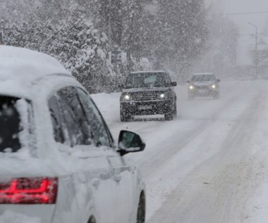 Zimowe problemy kierowców na Zakopiance i w Łodzi