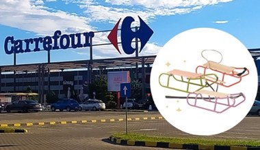 Zimowe szaleństwo w zasięgu ręki – klasyczne sanki taniej w Carrefour!